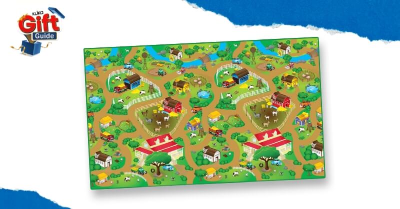 Fun and educational floor mat