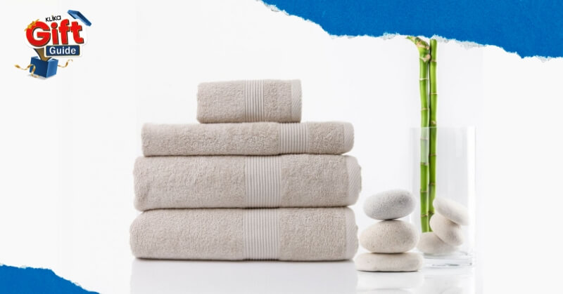 Luxurious absorbent plush bamboo towels