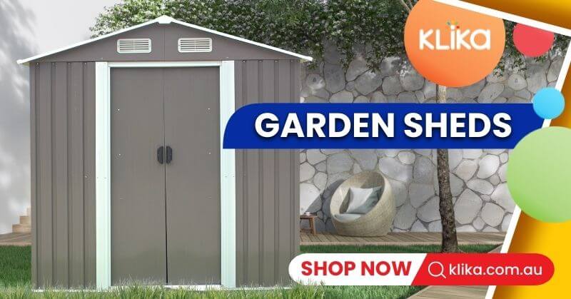 Shop garden sheds at Klika