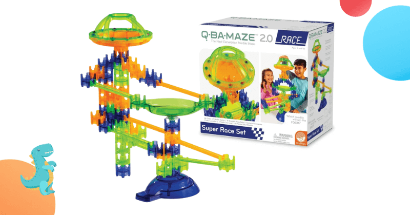 Q-BA-Maze marble run sets