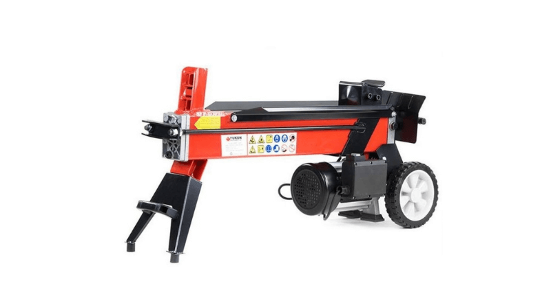 Electric hydraulic log splitter from Yukon