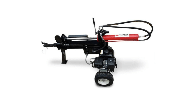 Petrol hydraulic log splitter from Yukon